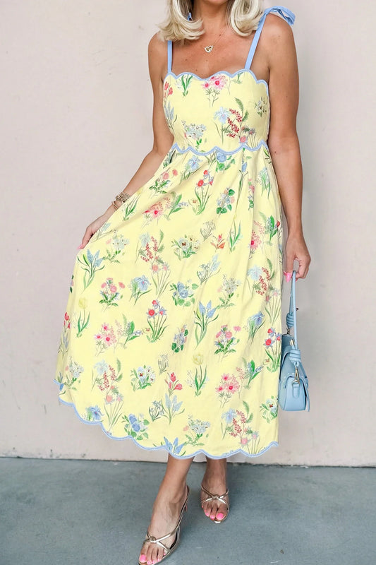 Floral Midi Dress RTS