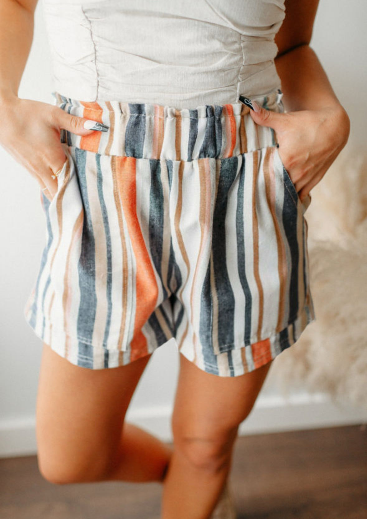 Miley Striped Shorts