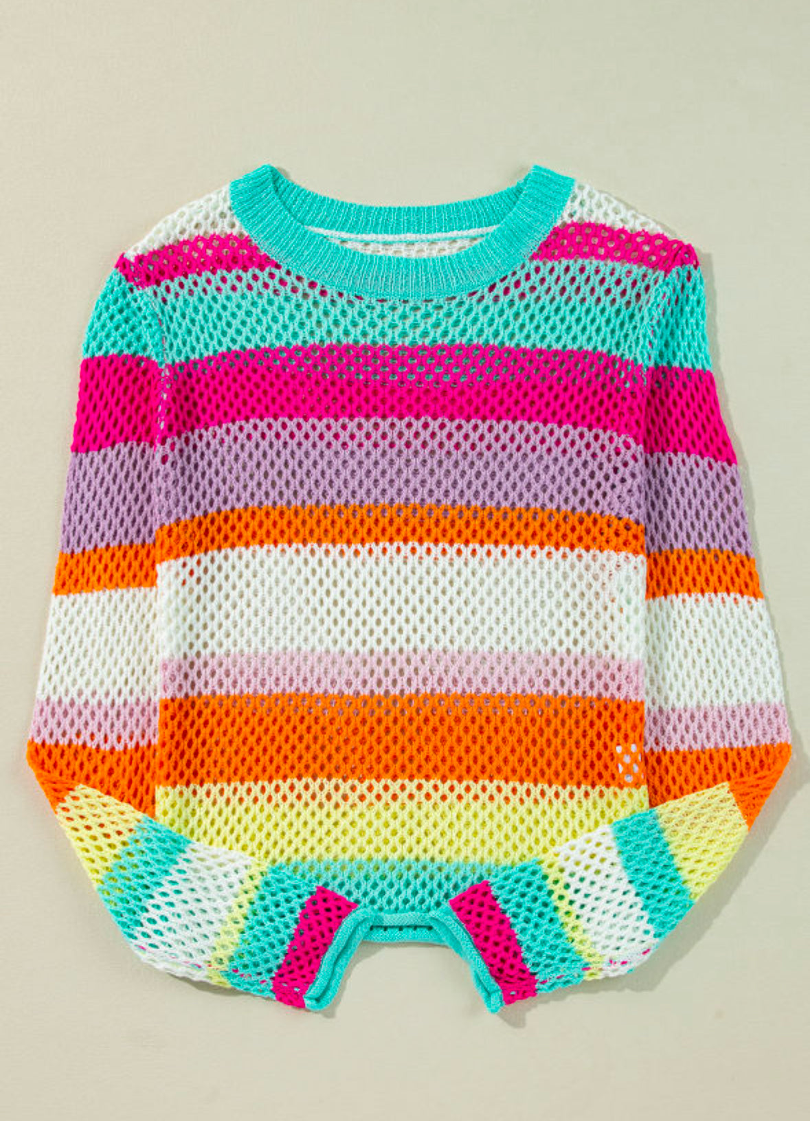 Multicolor Crochet Top