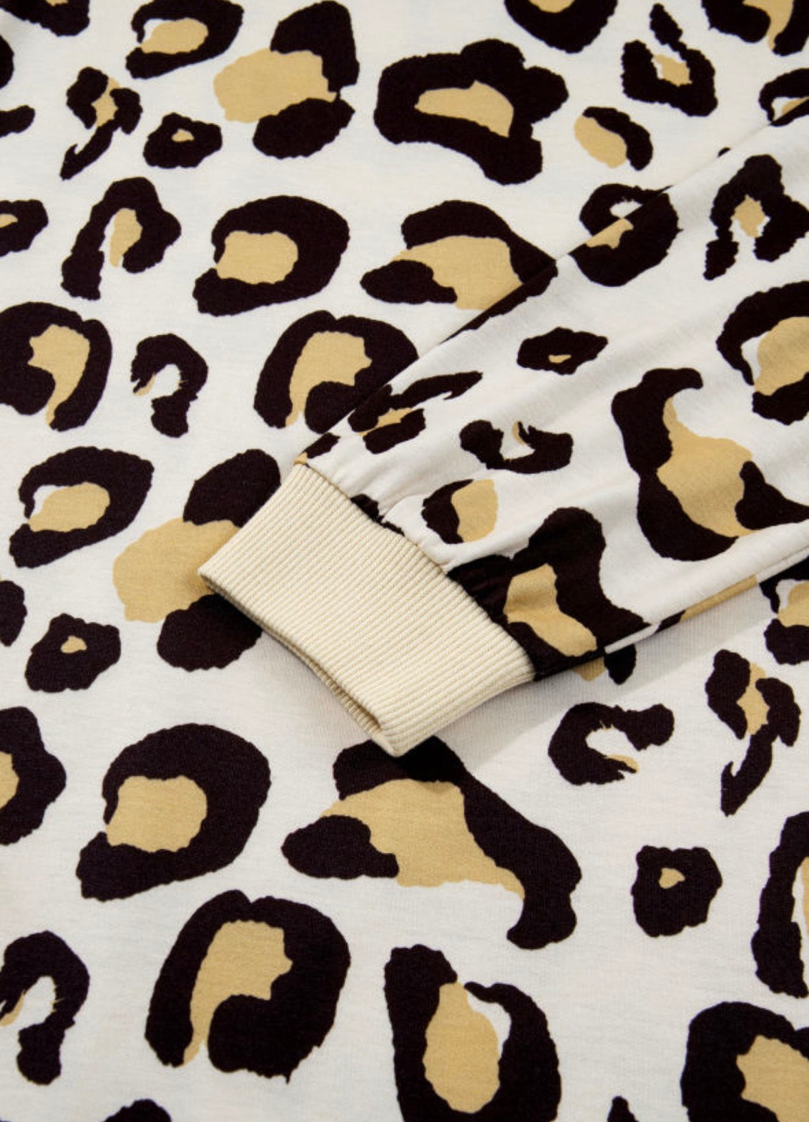 Khaki Leopard TShirt Dress
