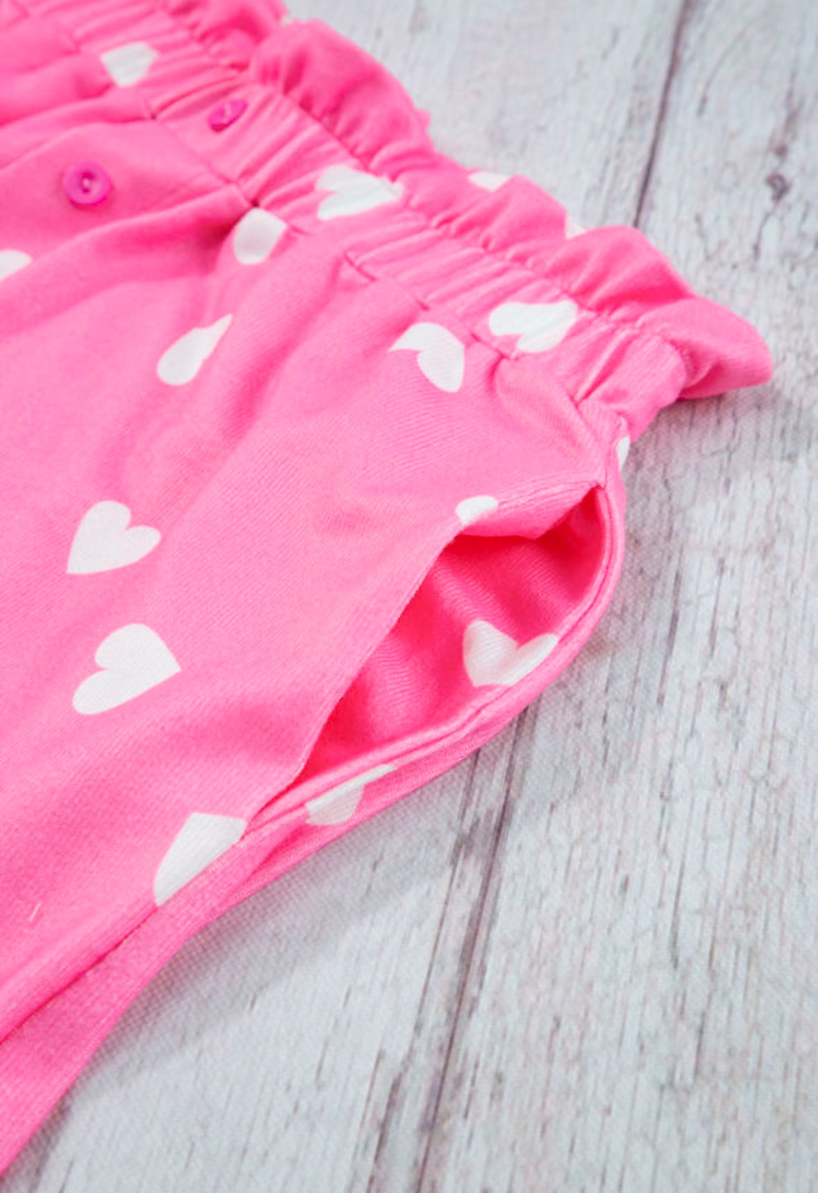 Pink Heart Lounge Set