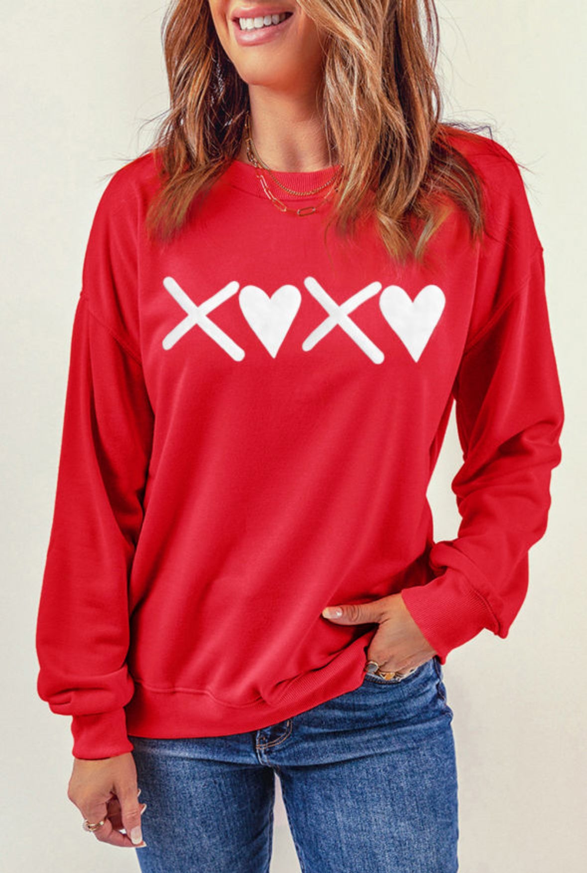 Red Puff X❤️X❤️ Crewneck/Sweatshirt *expected arrival 2/1*