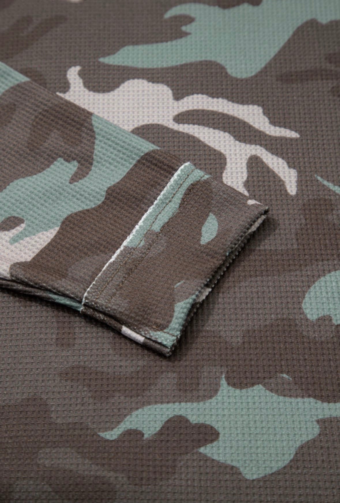 Thermal Camo Long Sleeve Top