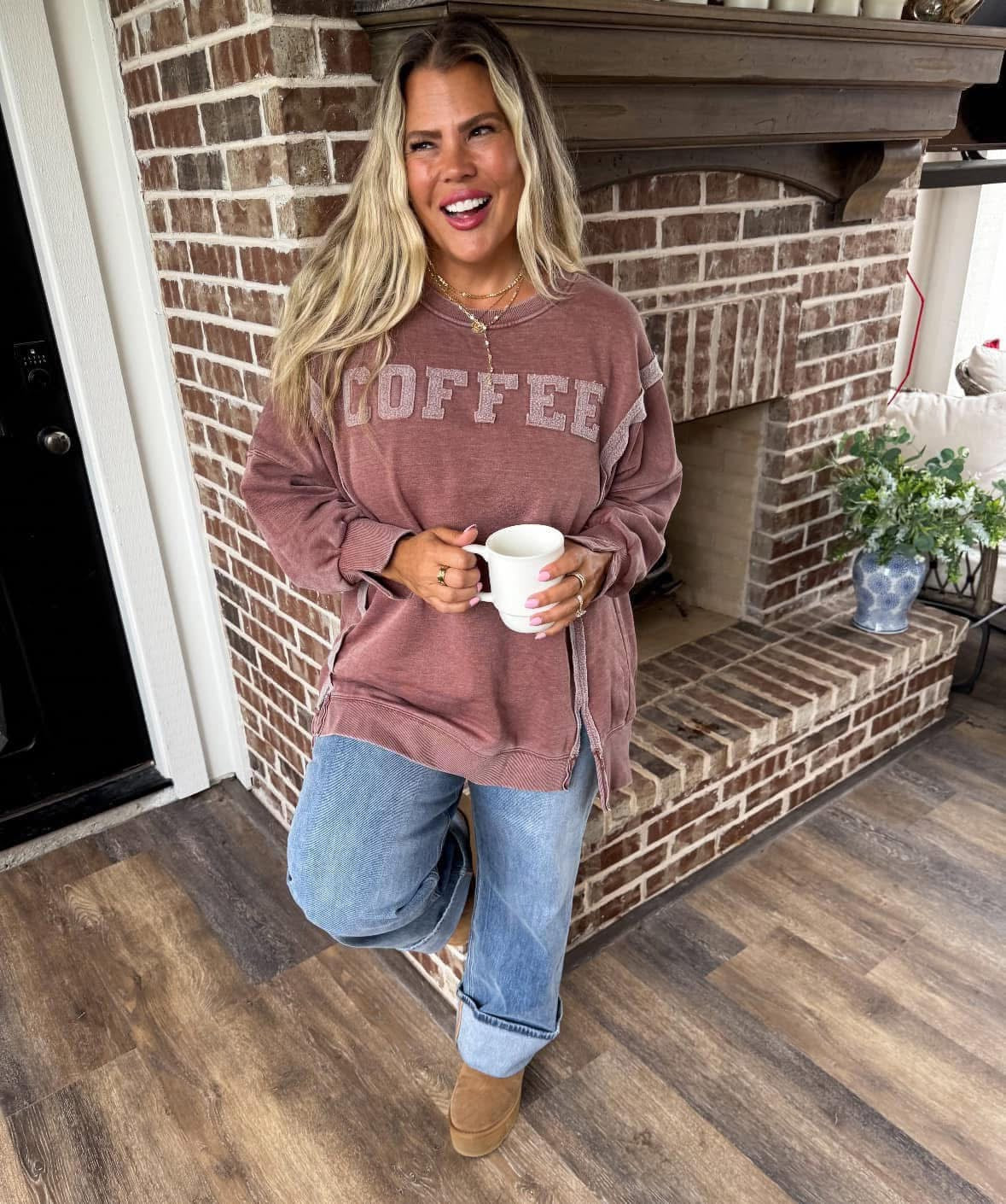 Coffee Cozy Pullover