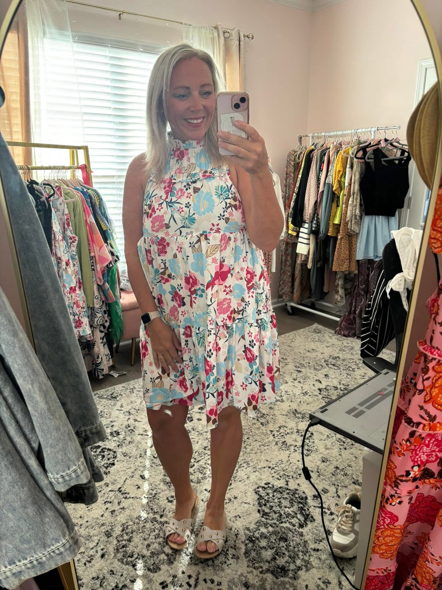 Iris - Floral Dress