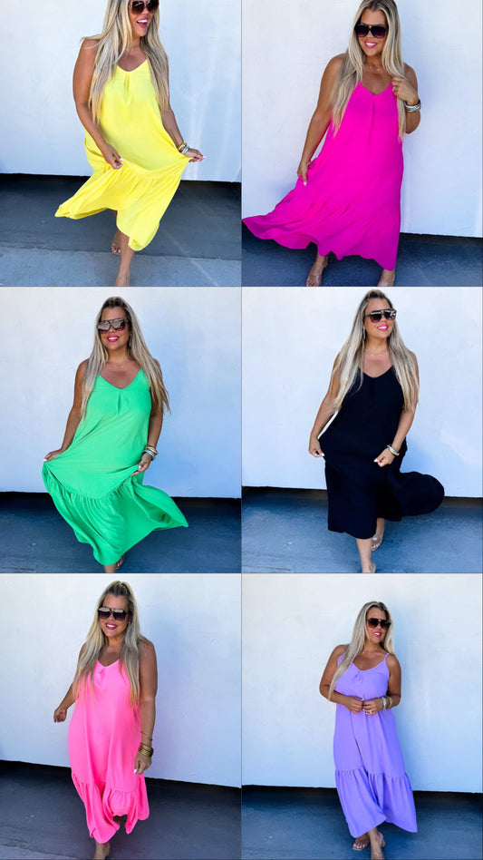 Lizzy Dress (Multiple Colors)