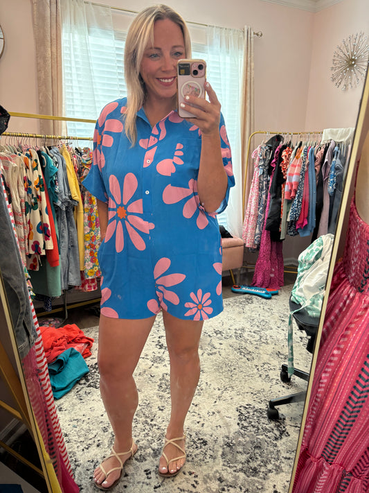 Flower Power Jasmine Romper *Pre-Order*