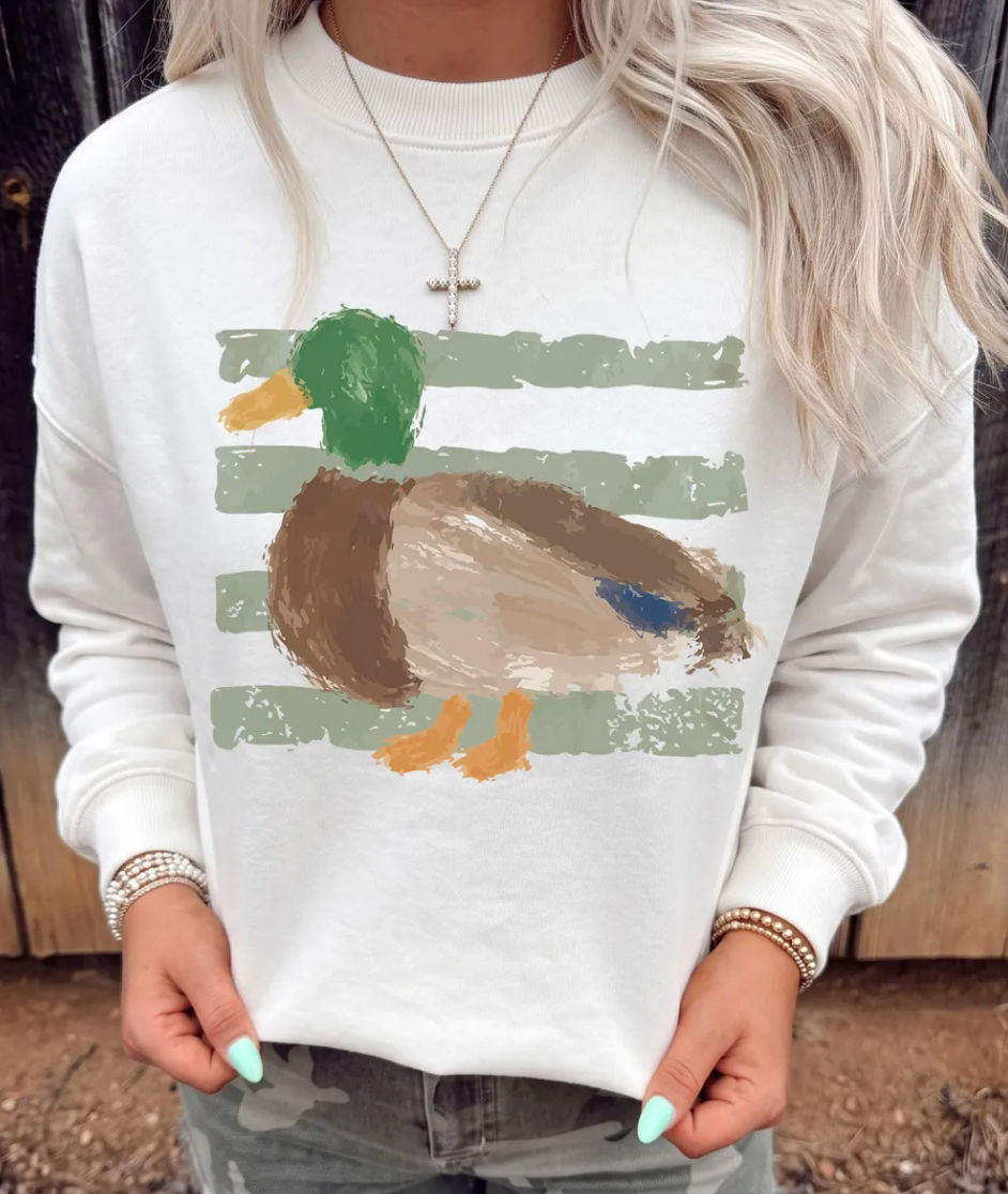 Duck Graphic Pullover  RTS